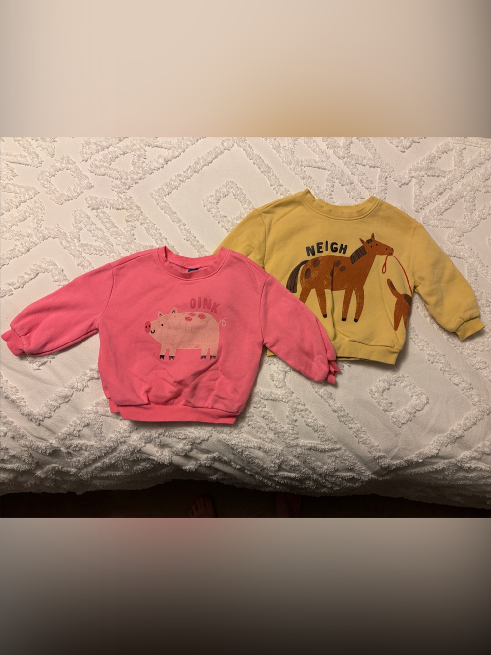 Old Navy Sweatshirt bundle, 12-18 months, twins